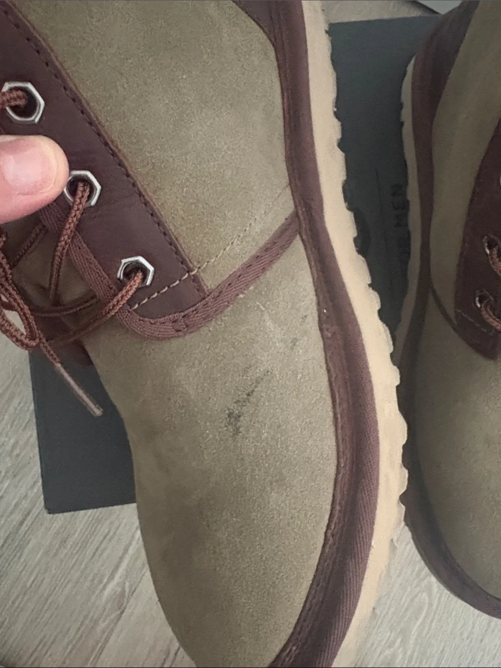 UGG tan suede